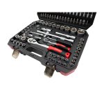 Jogo de Chaves de Caixa 110PCS 1/4"-1/2" Kroftools 21110 - Image 4