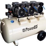 Compressor Silencioso livre de óleo 100 Litros