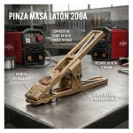 Grampo de Massa em Latão para Soldadura – 200 A ou 400 A | Solter - Image 8