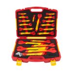 Jogo de Chaves Boca e Chave Inglesa Isoladas VDE 1000V Kroftools 3021 – 20 Peças | DIN EN 60900
