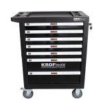 Carro de Ferramentas Kroftools 8611 – 7 Gavetas | Vazio | Preto ou Vermelho - Image 6