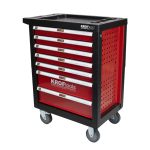 Carro de Ferramentas Kroftools 8611 – 7 Gavetas | Vazio | Preto ou Vermelho - Image 3