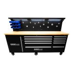 Carro de Trabalho 84" com LED e Tomada Elétrica – Kroftools 8631