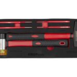 Conjunto Profissional de Martelos Pena e Nylon com Saca-Troços (6PCS): Versatilidade e Eficiência em um Kit!