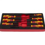 Conjunto de Chaves Fendas e Cruz Isoladas (1000V): Segurança e Desempenho em um Único Kit!