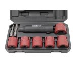 Jogo Limpeza de Pernos da Roda 9 Peças Kroftools 6306 – Ferramenta Profissional Antiferrugem - Image 2