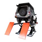 Elevador Tesoura Baixo Perfil p/ Alinhamento c/ LED 4,5T – Kroftools 9833 (Portes e Montagem Incluídos)