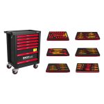 Carro de Ferramentas Isoladas VDE 6 Módulos 8498 Kroftools – 1000V - Image 9