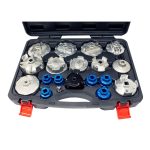 Jogo 19PCS Chave Filtro de Óleo – 2ª Geração Kroftools 6516 | Aplicação Universal Multimarcas - Image 2