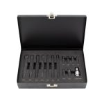 Jogo 14 Bits Ribe Furados com Adaptador 1/2" x 10mm – Kroftools 3114