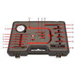 Jogo Compressímetro Diesel Kroftools 8102 - Verificação de Compressão para Carros, Carrinhas e Barcos - Image 3