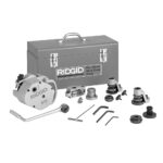 Ranhurador de Rolo Manual RIDGID 915 - Compacto, Leve (10kg) para Tubos de 1 1/4” a 12” com Catraca e Pega de Transporte - Image 2