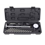 Kit Comparador de Interiores 50-160mm Kroftools 4486 – Precisão 0,01mm com Hastes de Medição e Anéis Espaçadores
