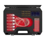 Teste de Injetores Common Rail com 24 Adaptadores Kroftools 8114 – Ideal para Injetores Diesel Bosch, Denso, Siemens e Delphi - Image 3