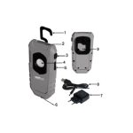 Lanterna de Bolso COB + 3 LEDs com Bateria Kroftools 1062 – Iluminação Compacta e Duradoura - Image 3