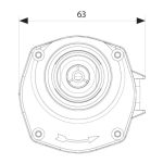 Rectificadora Reta Suhner USC 9-R 600W, Velocidade Variável e Design Compacto - Image 3