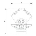 Lima Elétrica de Cantos Sunher UMC 6-R 500W – Velocidade Ajustável, Proteção Contra Subtensão e Indicador de Escovas de Carvão - Image 3