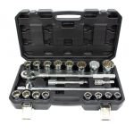 Jogo de Chaves Caixa 21PCS 3/4" 12PT Kroftools 2122 - Alta Precisão e Durabilidade
