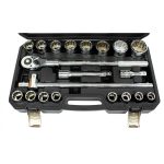 Jogo de Chaves Caixa 21PCS 3/4" 12PT Kroftools 2122 - Alta Precisão e Durabilidade - Image 2