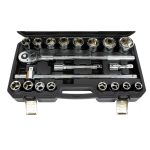 Jogo de Chaves Caixa 21PCS 3/4" 6PT Kroftools 2123 - Completo e Resistente - Image 2