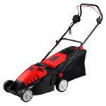 Relvadora Elétrica 1600W – Lâmina 38cm, Chassi em Plástico, Saco 50L (Para Áreas de 600 a 800m²)