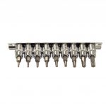 Kit 9 Chaves Caixa 3/8" com Bit Torx Plus TP10 a TP50 – Kroftools 2370 - Image 2