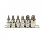 Kit 6 Chaves Caixa 1/2" com Bit Torx Plus TP45 a TP80 – Kroftools 2375