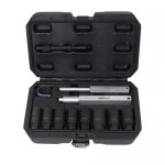 Kit 11 Peças para Remoção de Pernos Anti-Roubo – Kroftools 3053