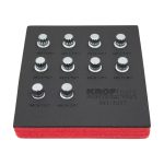 Jogo 10 Bits XZN VAG Kroftools 3057 – Bits ABC0 a ABC9 para Chave Hex 17mm