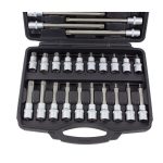 Jogo Chaves Caixa c/ Bit Torx 1/2" 32pcs Kroftools 6032 - Image 3