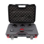 Kit de Extração Articulação Axial Kroftools 1841 | 3 Cabeças 30-45 mm