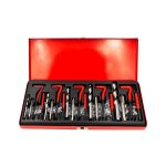 Kit de Reparação de Roscas M5-M12 | 131 Peças Kroftools 4460