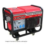 Gerador Diesel Trifásico Launtop 13.7kVA – Motor LA290, Arranque Elétrico, Rodas