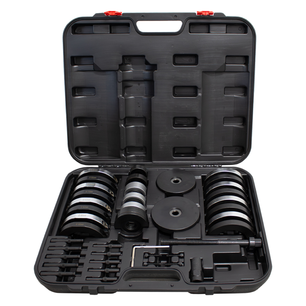 6316_1 Jogo 39 Peças Saca Rolamentos Kroftools 6316 – 62/66/72/85mm, Compatível com Audi, VW, Skoda e Seat - Image 1