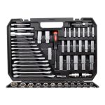 Jogo de Chaves de Caixa 219 Peças 1/4” – 3/8” – 1/2” Kroftools 2218 | Kit Profissional Completo CR-V - Image 3