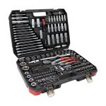 Jogo de Chaves de Caixa 219 Peças 1/4” – 3/8” – 1/2” Kroftools 2218 | Kit Profissional Completo CR-V - Image 4