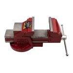 Torno de Bancada Base Fixa Kroftools – Modelos 100 mm, 150 mm e 200 mm (3x4", 6x6" e 8x8") - Image 5