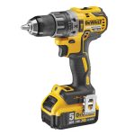 Berbequim Aparafusador Sem Escovas XR 18V DeWalt DCD791P2 com 2 Baterias 5.0Ah e Mala TSTAK