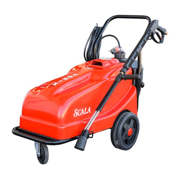 Lavadora Alta Pressão Trifásica Tomix Scala 200 F15 200 Bar 5,5kW – 15L/min, Bomba Interpump, Uso Industrial