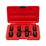 Jogo Extrator e Aplicador de Pernos 9 Peças 3/8" Kroftools 0516 | M6 a M10