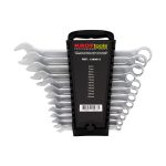 Jogo Chaves de Boca Luneta 12 Peças 6-22mm Kroftools 1300012 | Chaves Combinadas
