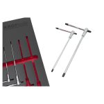 Kit 9 Chaves Allen Macho Torx com Cabo em T Deslizante T10-T50 Kroftools 234800 - Image 3