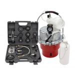 Purgador Líquido de Travão Pneumático 5L com 11 Adaptadores Kroftools 2508