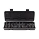 Jogo 9 Chaves Torx de Impacto 1/2" T20-T70 Kroftools 6098 | Aço CR-MO