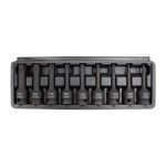 Jogo 9 Chaves Torx de Impacto 1/2" T20-T70 Kroftools 6098 | Aço CR-MO - Image 3
