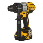 Berbequim Aparafusador com Martelo Sem Escovas XR 18V DeWalt DCD996P2 com 2 Baterias 5.0Ah e Mala TSTAK - Image 2