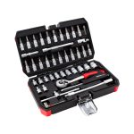 Jogo de Chaves de Caixa 1/4" 46 Peças com Bits Torx, Hex e Phillips Kroftools 2046 - Image 3