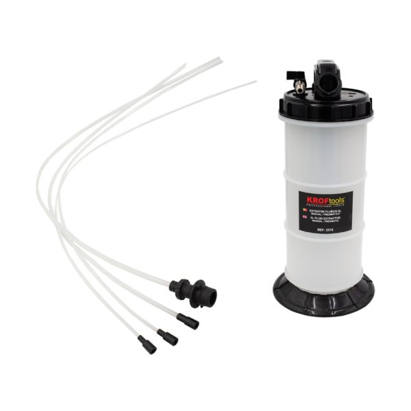 Extrator de Fluidos Manual/Pneumático 6L Kroftools 2510