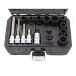 Kit Chaves de Caixa e Bits para Pinças de Travão 17 Peças Kroftools 5917 - Image 2
