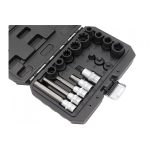 Kit Chaves de Caixa e Bits para Pinças de Travão 17 Peças Kroftools 5917 - Image 3